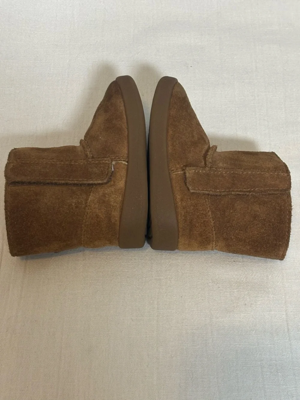 UGG Keelan Suede Boot-Chestnut Brown-Baby/Toddler Size 04/05